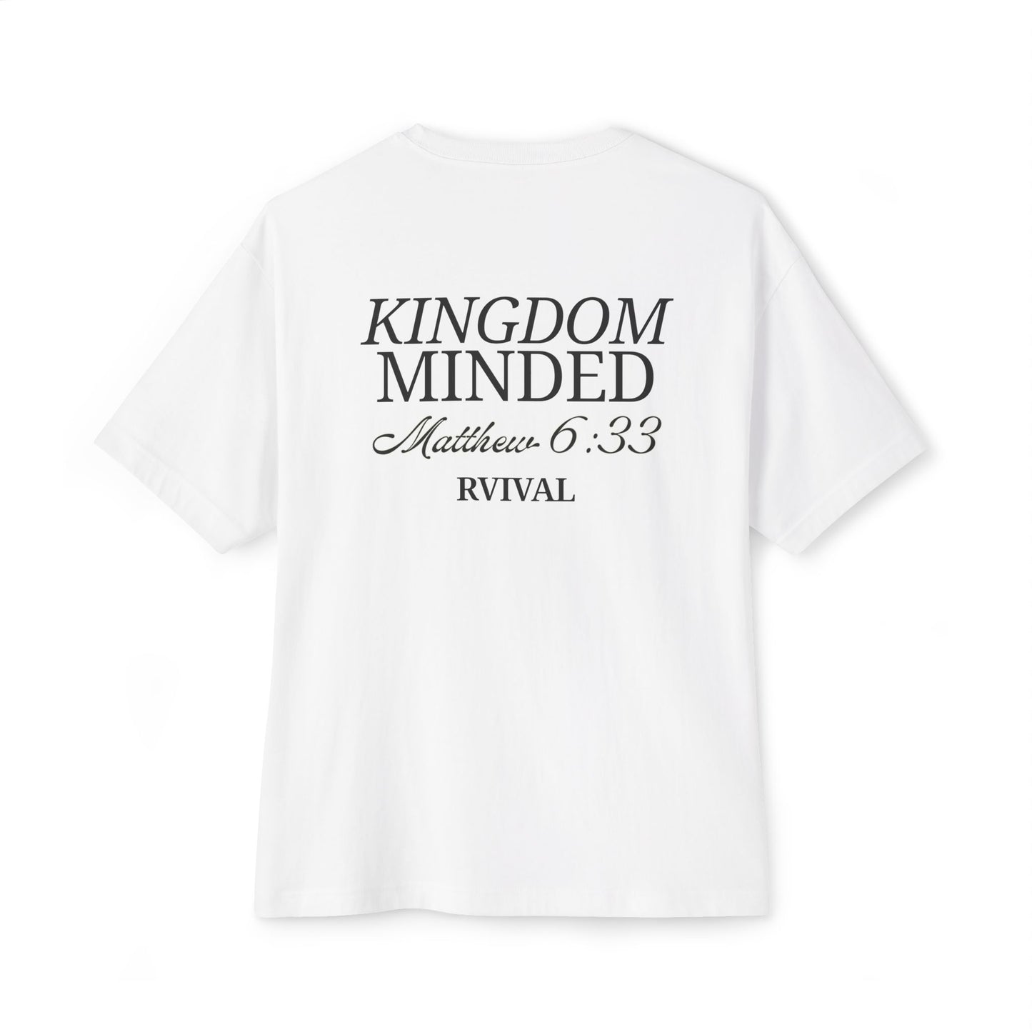 Kingdom Minded Oversized Tee