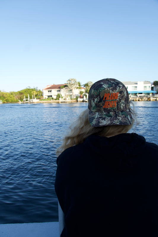 Praise Jesus Trucker Hat