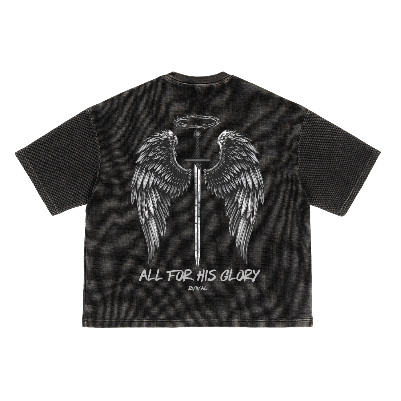 All For His Glory Waffle Tee