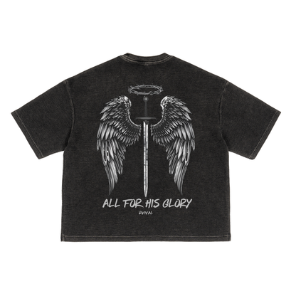 All For His Glory Waffle Tee
